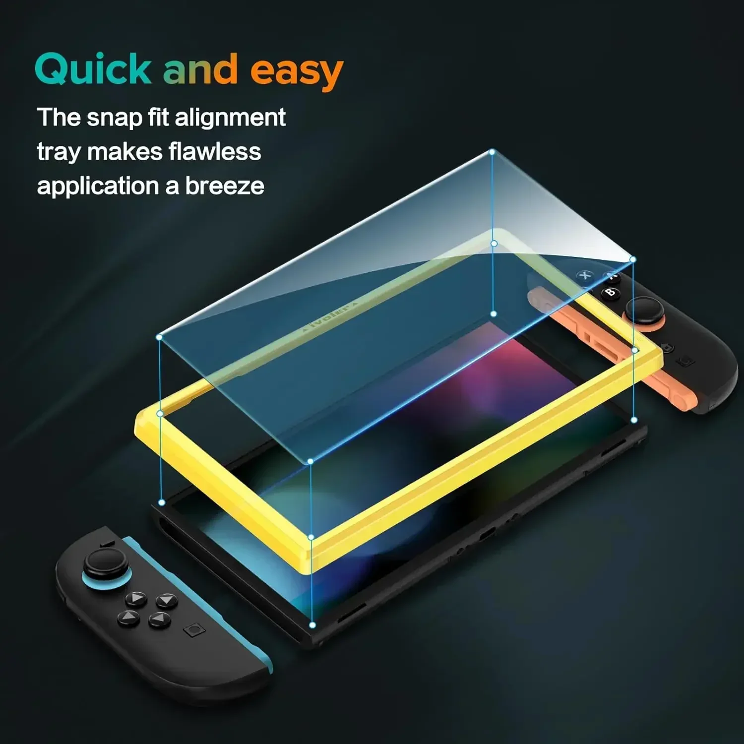 Premium Tempered Glass Screen Protector - Anti-Scratch HD Clear Film for Gaming Console Accessories (1/2/3PCS)