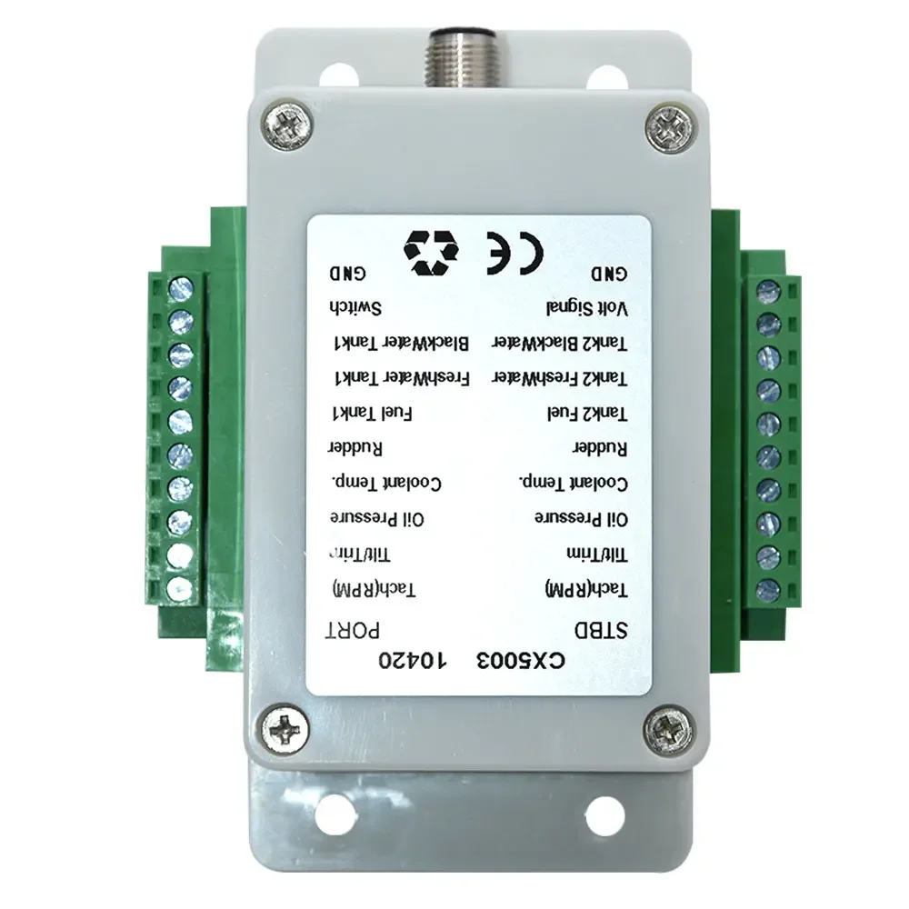 1PC CX5003 NMEA 2000 Multifunction Converter Connect Up to 18 Sensors 0-190ohm N