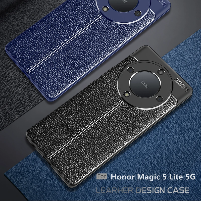 Custodia Antiurto ELECTRO-WEIDEWORLD Per Honor Magic 5 Lite 5G Con Supporto Integrato - Nero - 4