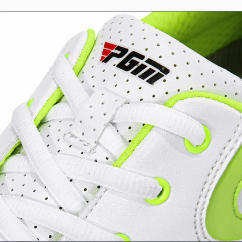 Golf shoes PGM Men Golf Shoes Anti-slip Breathable Super Fiber Spikeless Waterproof Outdoor Sports Leisure Trainers XZ051