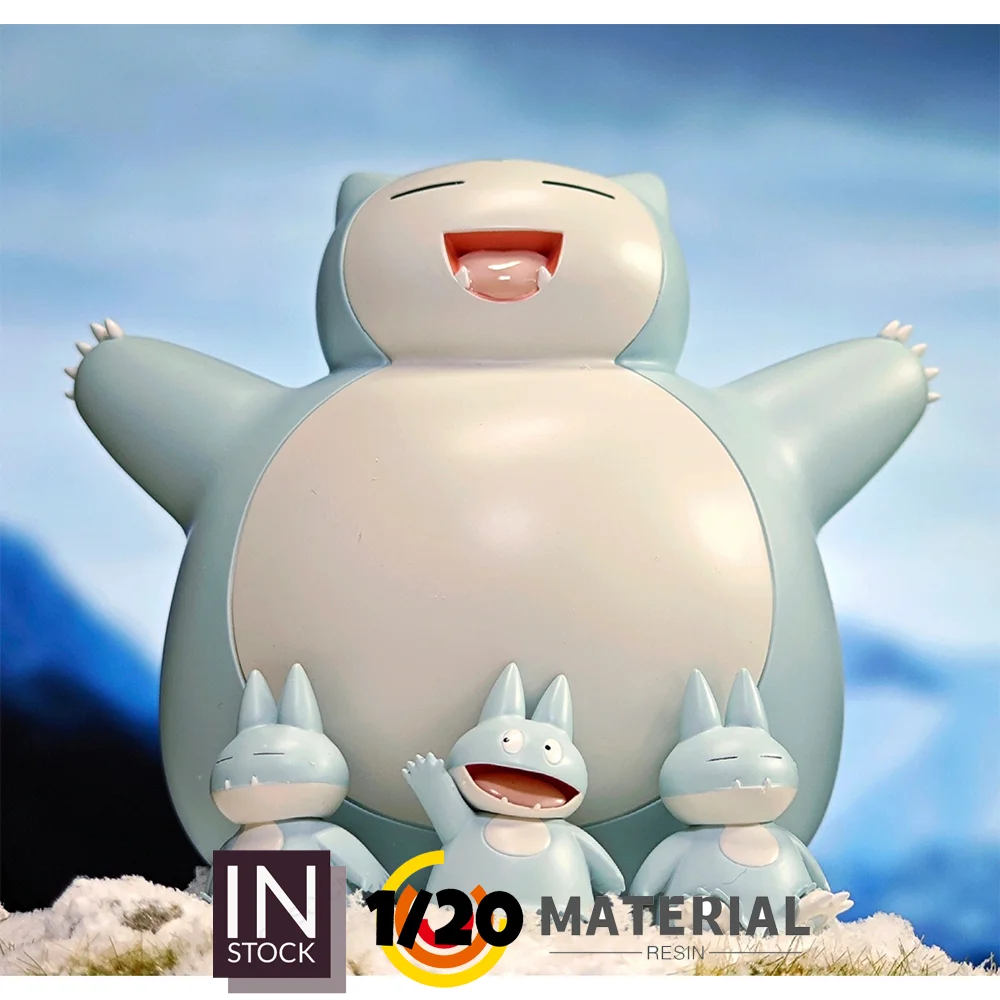 

[In Stock] 1/20 Resin Figure [HH] - Snorlax & Munchlax