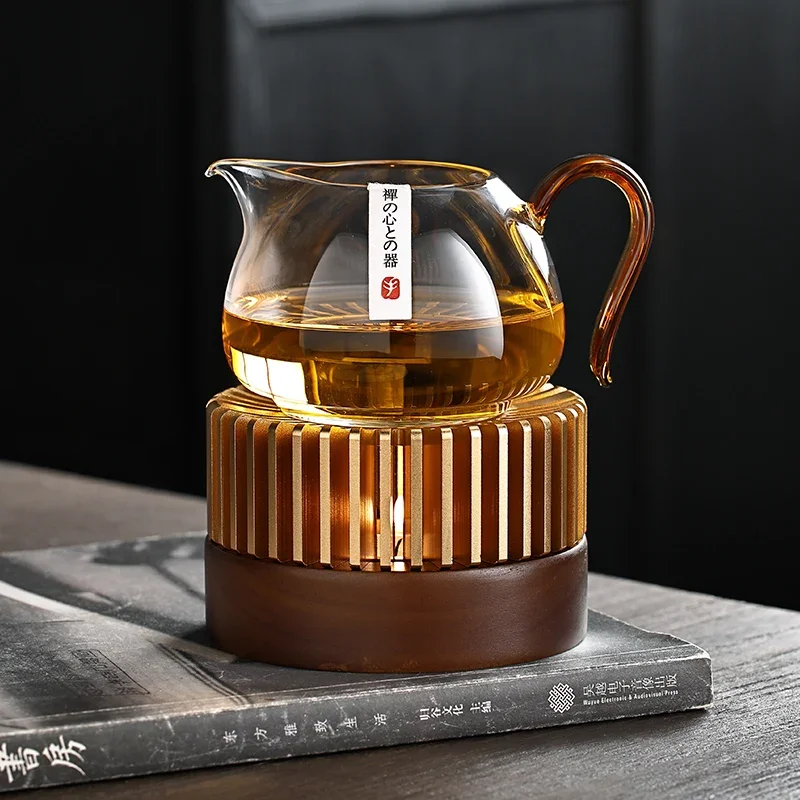 Wood Candle Cooking Tea Stove Tea Warmer Base Hot Warmer Candle Perfume Diffuser