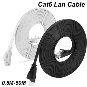High Speed Ethernet Cable Cat6 10Gbps 1000MHz Internet Network Cable  Ethernet Cat 6 30m 5m Rj45 20metros 10m 25m 50m Lan Cord - AliExpress
