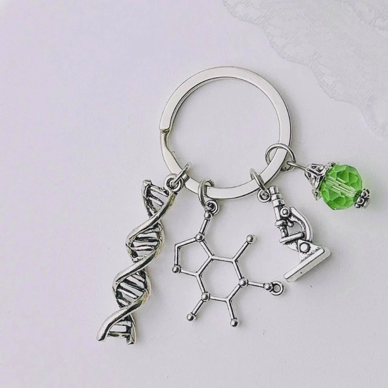 Biology Keychain Pendant Unique Science and Chemistry Key Chain ...
