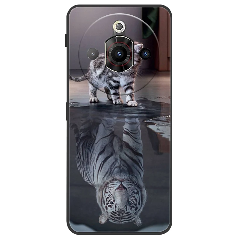 ZTE Nubia Focus Pro Black Silicone TPU Soft Phone Cover - Protective Back Shells