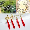Anime Frieren: Beyond Journey's End Cosplay Earrings Unisex Pendant Ear Studs Jewelry Cosplay Rings Eardrop Accessories Gifts 1