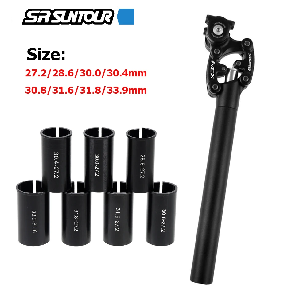 

SR SUNTOUR MTB Bike Shock Absorber Seatpost for Mountain Bicycle 27.2 28.6 30.0 30.4 30.8 31.6mm * 350mm Bike Seat Stem Parts