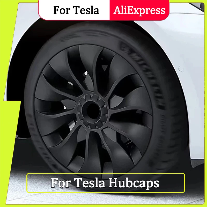 4pcs For Tesla Model 3 Y 18 19 Inch Hub Cap Performance Replacement