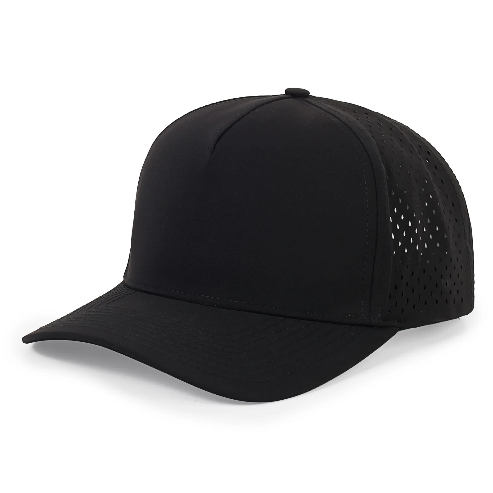 Custom Logo Sport Caps For Men And Women Solid Color Sun Hat Hip Hop Breathable Mesh Baseball Cap Outdoor Casual Trucker Hat 4