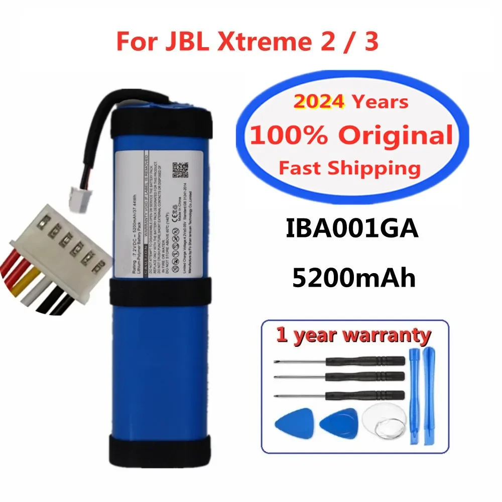 2024 Anni Batteria Altoparlante Originale Per Jbl Xtreme 2 Xtreme2 Xtreme 3 Xtreme3 Iba001Ga 5200Mah Batteria Altoparlante Lettore Bateria