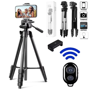 Treppiede DSLR per cellulare, supporto portatile per smartphone, treppiede per selfie con regalo