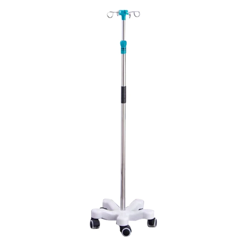 

MY-R112A-B MEDICAL IV Pole Stand Medical Adjustable In fusion Stand Convenient And Durable Drip Stand IV Pole