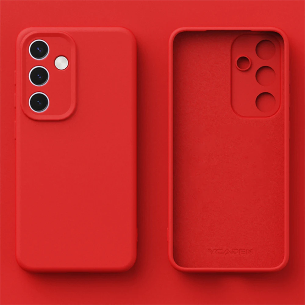 Premium Liquid Silicone Protective Phone Case - Soft Back Cover