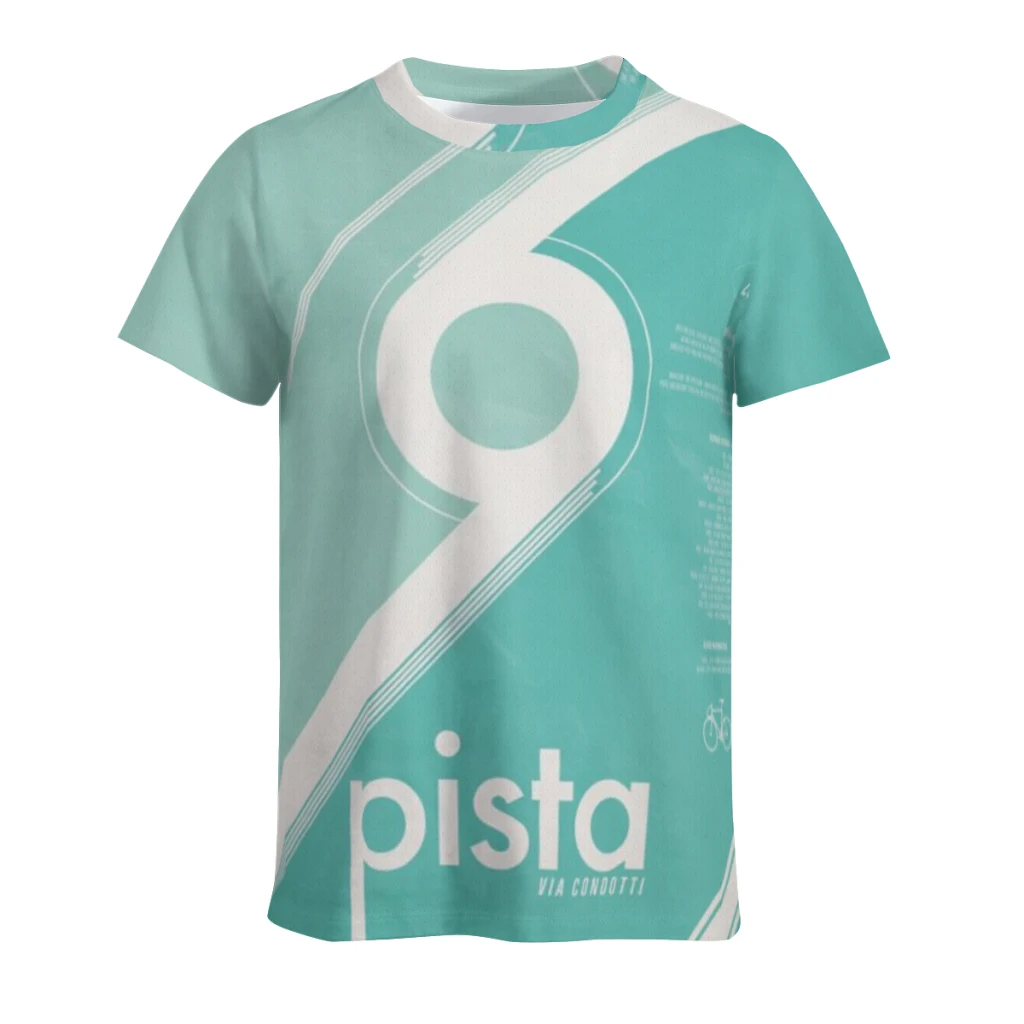 thumbnail image 1 of Camiseta Bianchi para hombre, camisetas de verano, camisetas de colores lisos, ropa de hombre con cuello redondo, 1 of 5