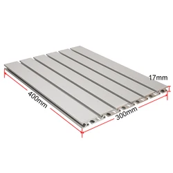 30*40CM Aluminum Profile Extrusion Working Table For CNC Router Laser Engraving Machine