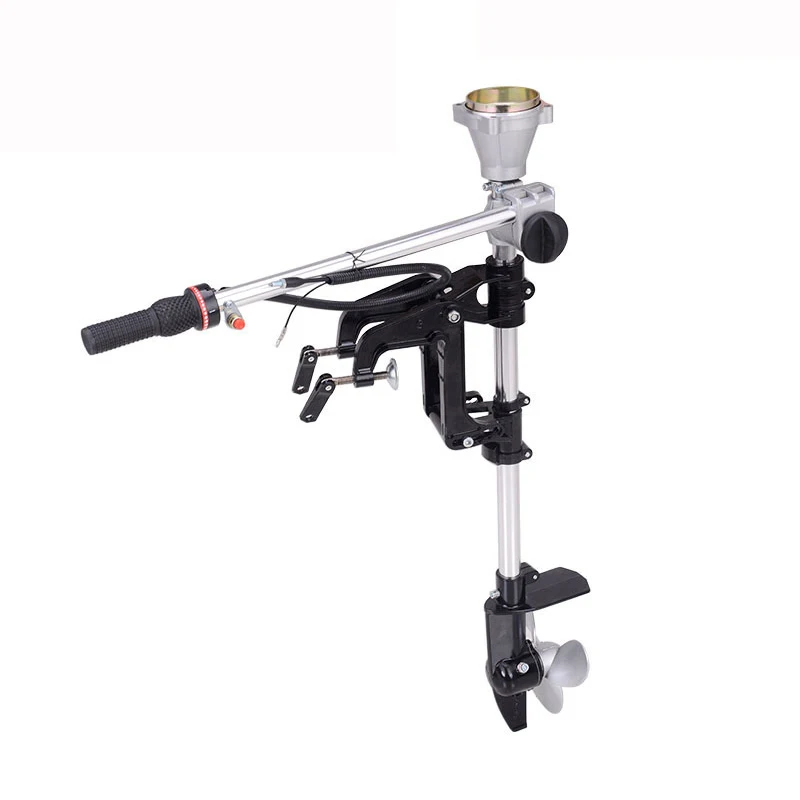 ConversionofGasolineMowerToElectricOutboardEngineEngineBracket