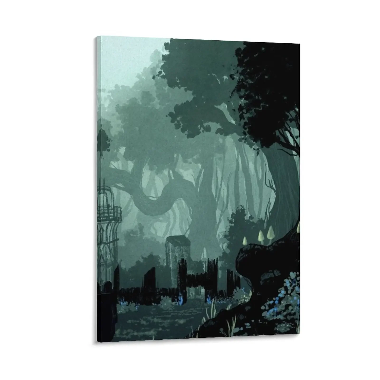 

Into the Greatwood Canvas Painting accessories for home decor painting anime posters decoration aesthetic