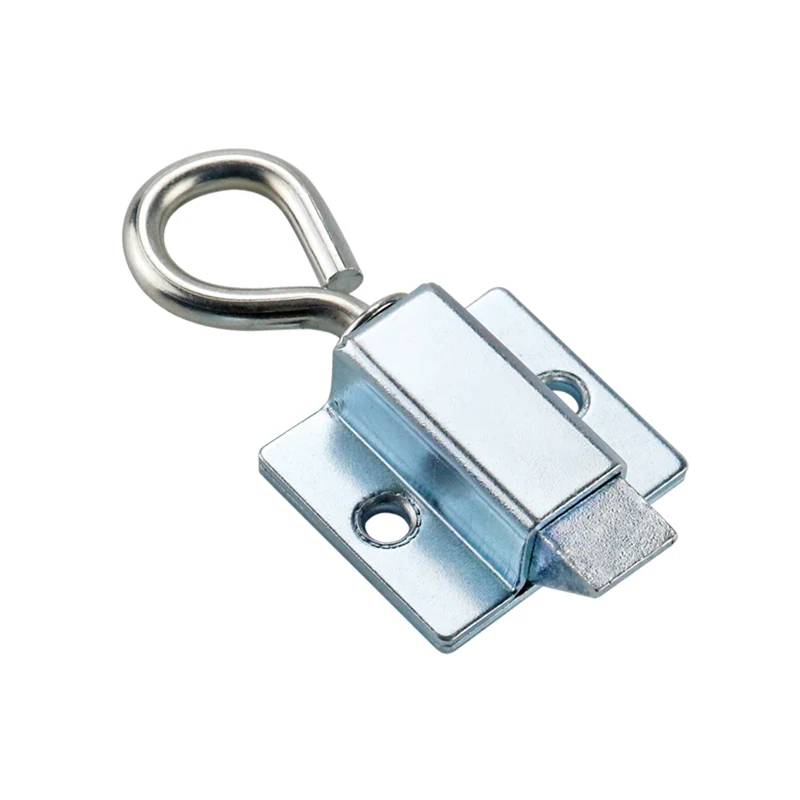 Retractable Buckle Pull Ring Latch Cabinet Lock Push Pull Box Buckle Door Latch