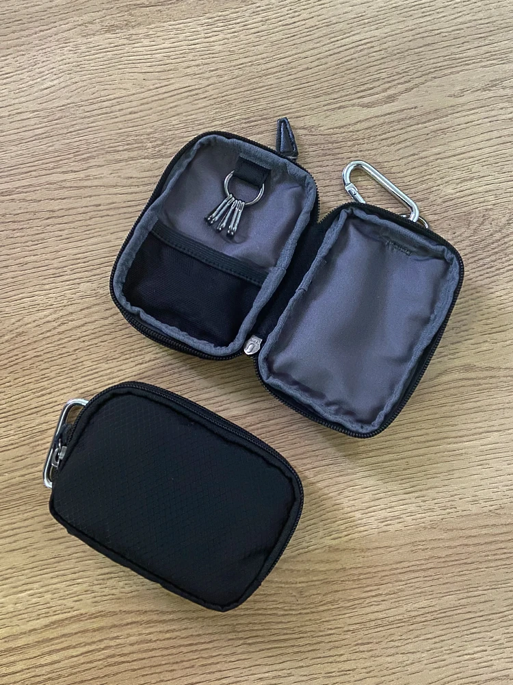 Coin Purse Key Holder Key Organizer Key Purse Japanese Style Casual Key Wallet Waterproof Small Pouch Designer for Men