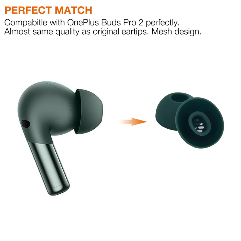 TENNMAK Eartips Compatible with OnePlus Buds Pro Earbuds Earpad - Main Image