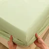 2025 New Cotton Bed Hat A Class 40s Washed Single Product Series Bed Cover Skin Friendly Breathable Mattress Cover with Elastic 4