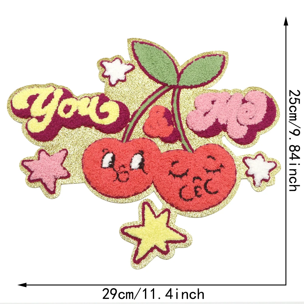 1 STÜCK Großes Valentinstagsgeschenk zum Aufbügeln, Herzen, Mama, bestickter Aufnäher, Reparaturapplikation, DIY-Handwerk für Kleidung, Jacke – Detail 12