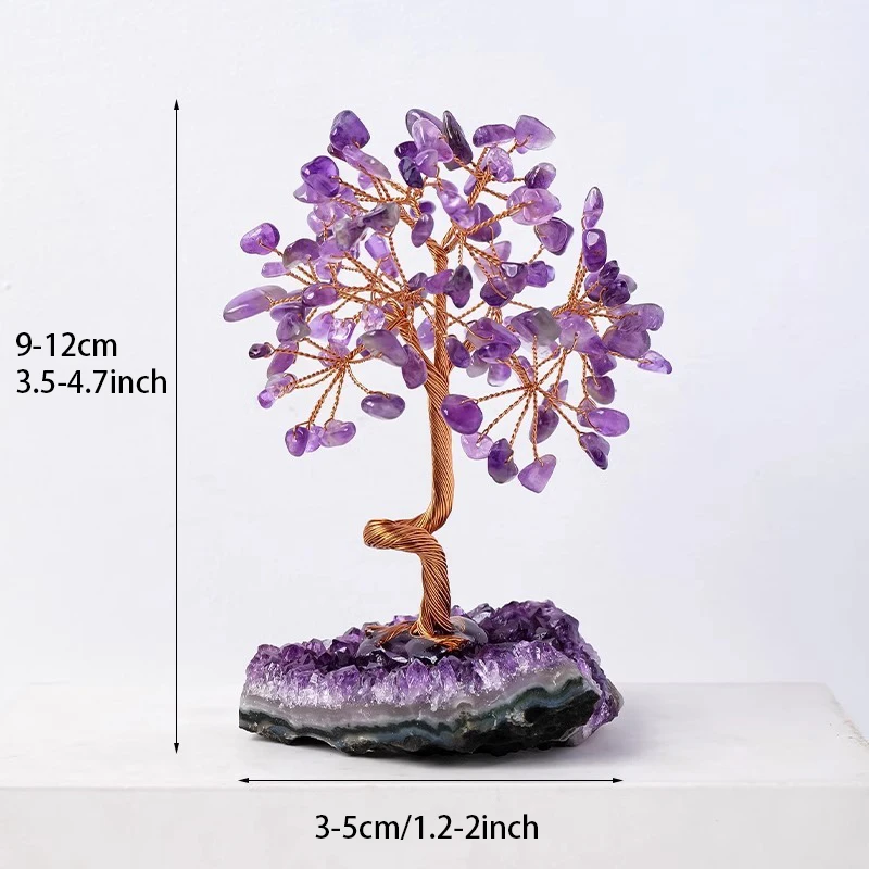 Natural Amethyst Money Tree – Deep Purple Crystal Cluster for Wealth, Luck & New Year Feng Shui Decor 4 S2e4bc1b6ac0847db93a65e99fb9e699bj