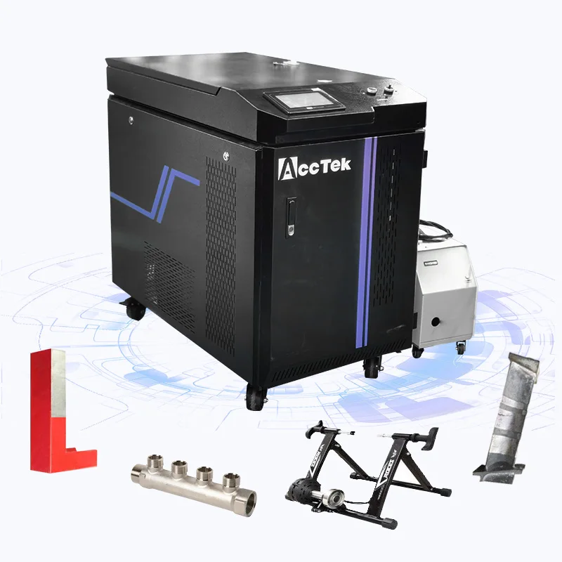 

Fiber Laser cutting and cleaning welding 3 in 1 machines for Aluminum Stainless Steel metal