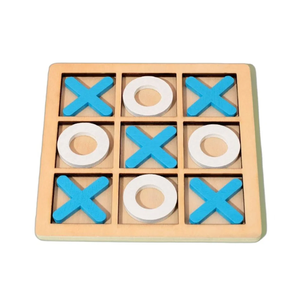 Game Interaction Puzzles Training Brain Learing Early Educational Toys For Children Kids Montessori Chess Play Wooden Jigsaw Toy 6