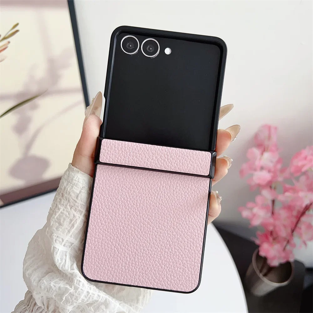 Premium Luxury Leather Hard Shell Protective Phone Case