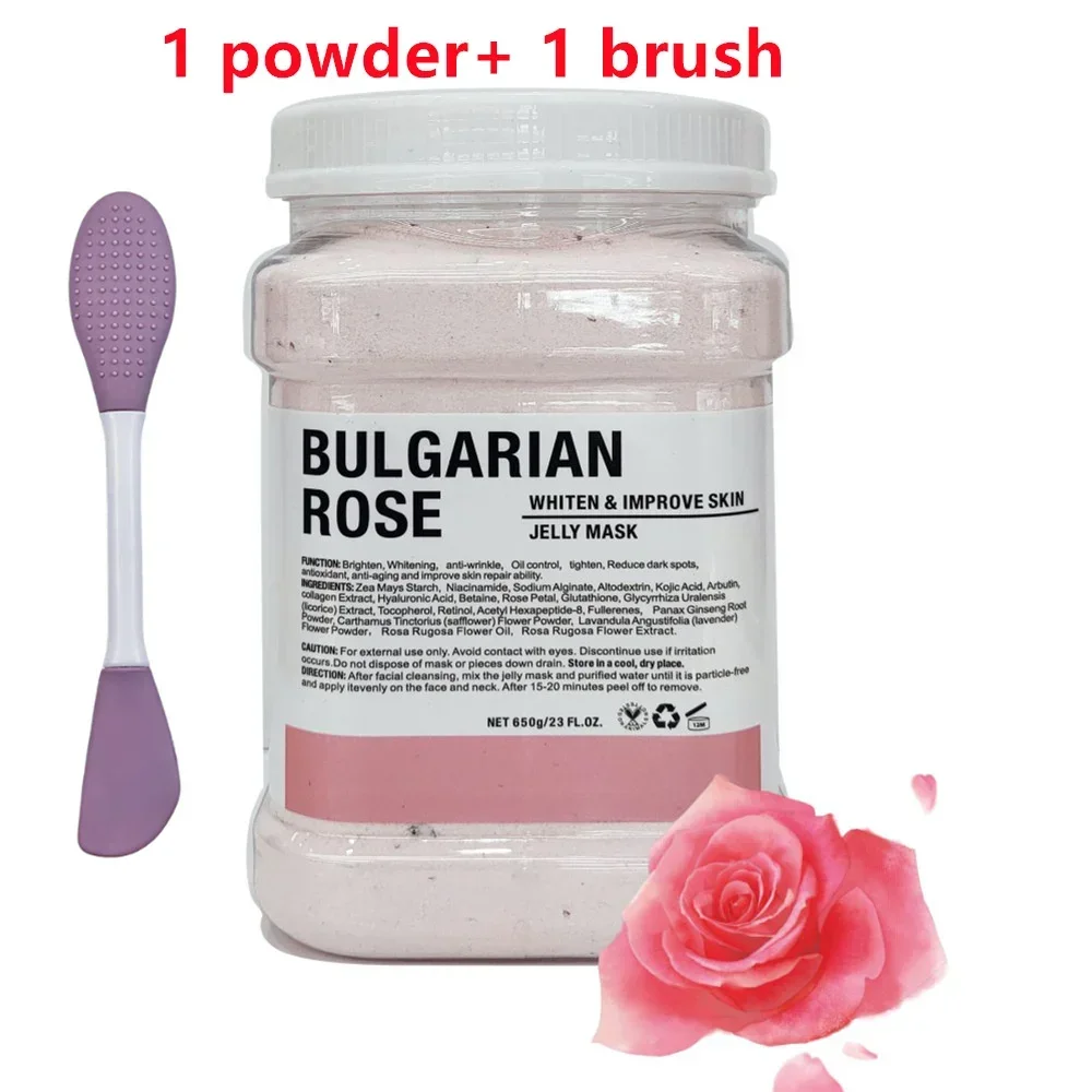 Chamomile & Rose Hyaluronic Hydration Jelly Mask with Silicone Brush - 650g