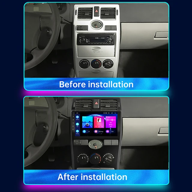 Android 12 Wireless Carplay Android auto Car Radio for LADA Priora 2007-2013 GPS navigation DSP multimedia player 2din 4G 8+256G 2