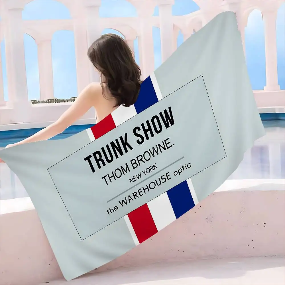 Fashion Brand T-Thom B-Brown Microfiber Beach Towel Absorbent Quick Dry Soft Yoga Swimming Resort Mountain Climbing Towel