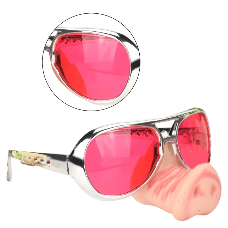 Lustige Brille mit großer Nase, Cosplay, Halloween, Kostüm, Foto-Requisite, Party-Dekoration, Brille – Detail 8