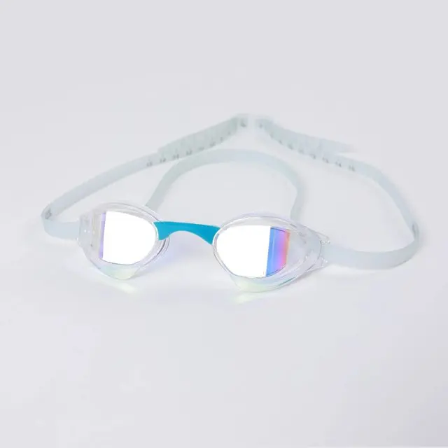 ZOKE Electroplated Swimming Goggles Without Mirror Rings Professional Swimming Training For Adults