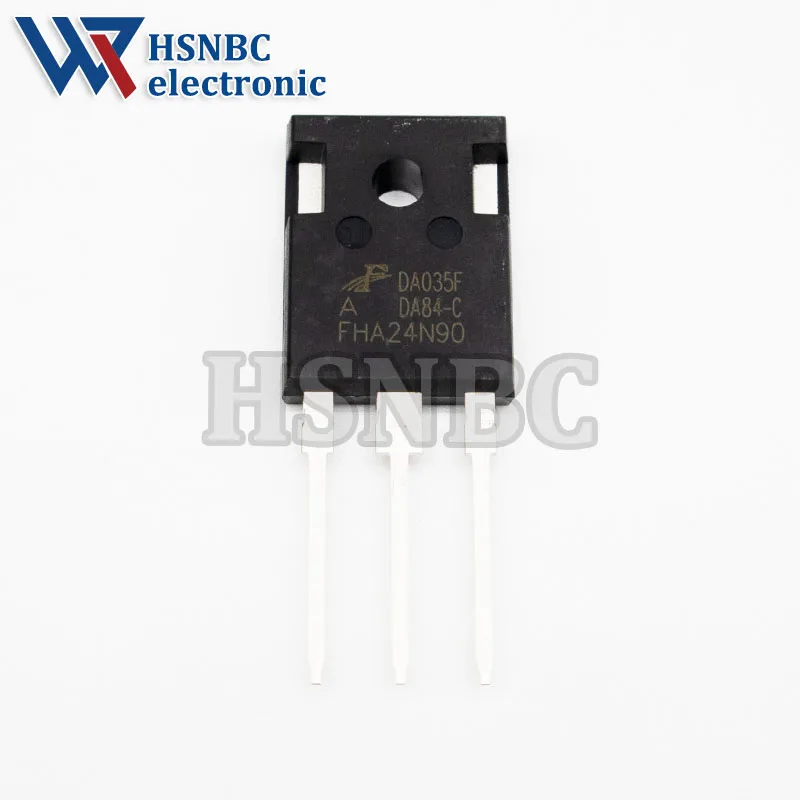 10Pcs/Lot FHA24N90 24N90 FHA24N90A TO-247 900V 24A MOSFET N-channel Power Transistor New Original