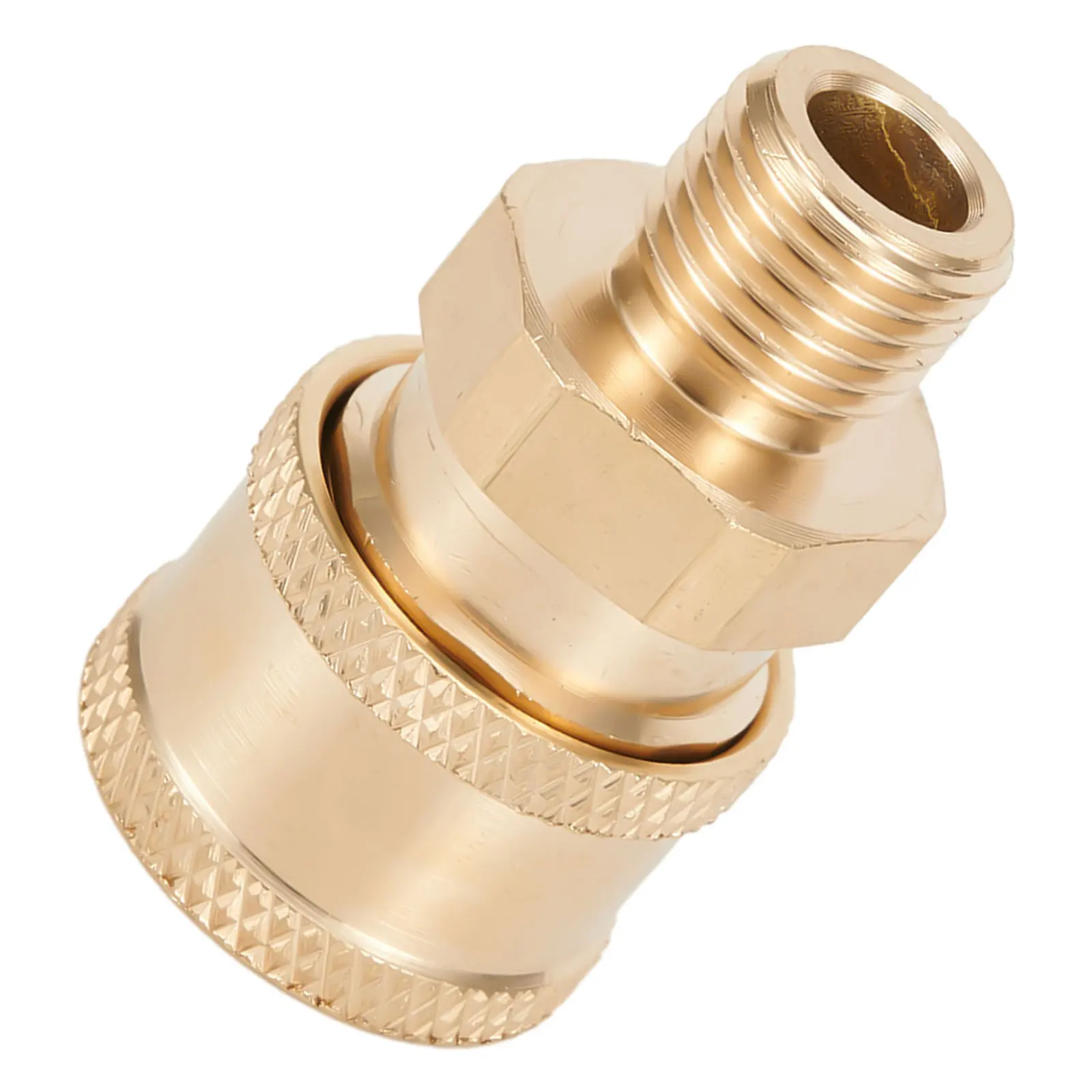 

1Pc 1/4 Quick Pressure Washer Coupling Quick Release Adapter 1/4\\\" Male Male Fitting Replacement Accessories