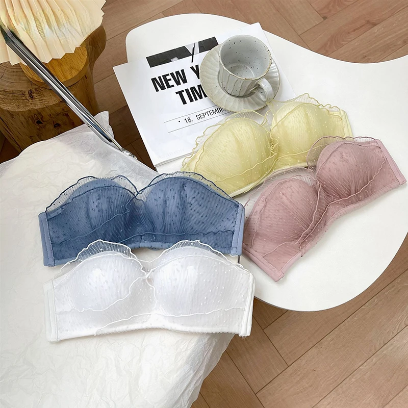 3x Designer Multiway Strapless Bra Underwired Non-Padded Cotton