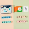 Fun Letter Spelling English Words Wooden Blocks Flash Cards Game Parent-Child Interaction Montessori Educational Language Toys 5