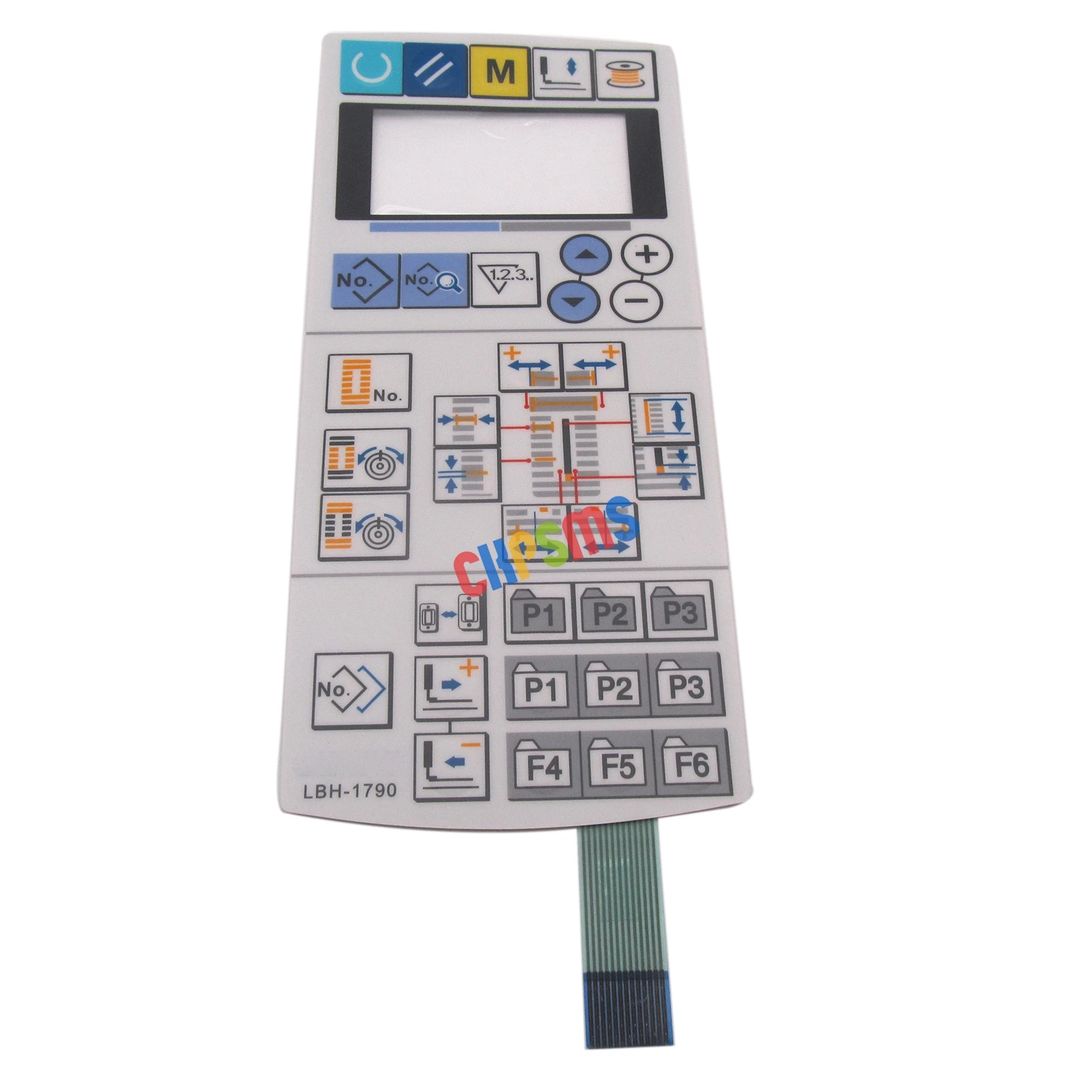 

1 шт. #400-03460 клавиатура панели управления для JUKI LBH-1790 Buttonholing Machine