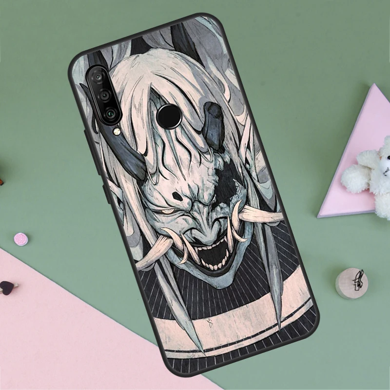 Samurai Oni Mask Phone Case