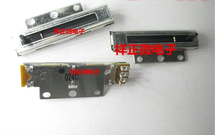 

10PCS RDC1022A Linear Sensor 22 Mm To 32 Mm Single Sliding Potentiometer 10 K Handle 4 Mm Long