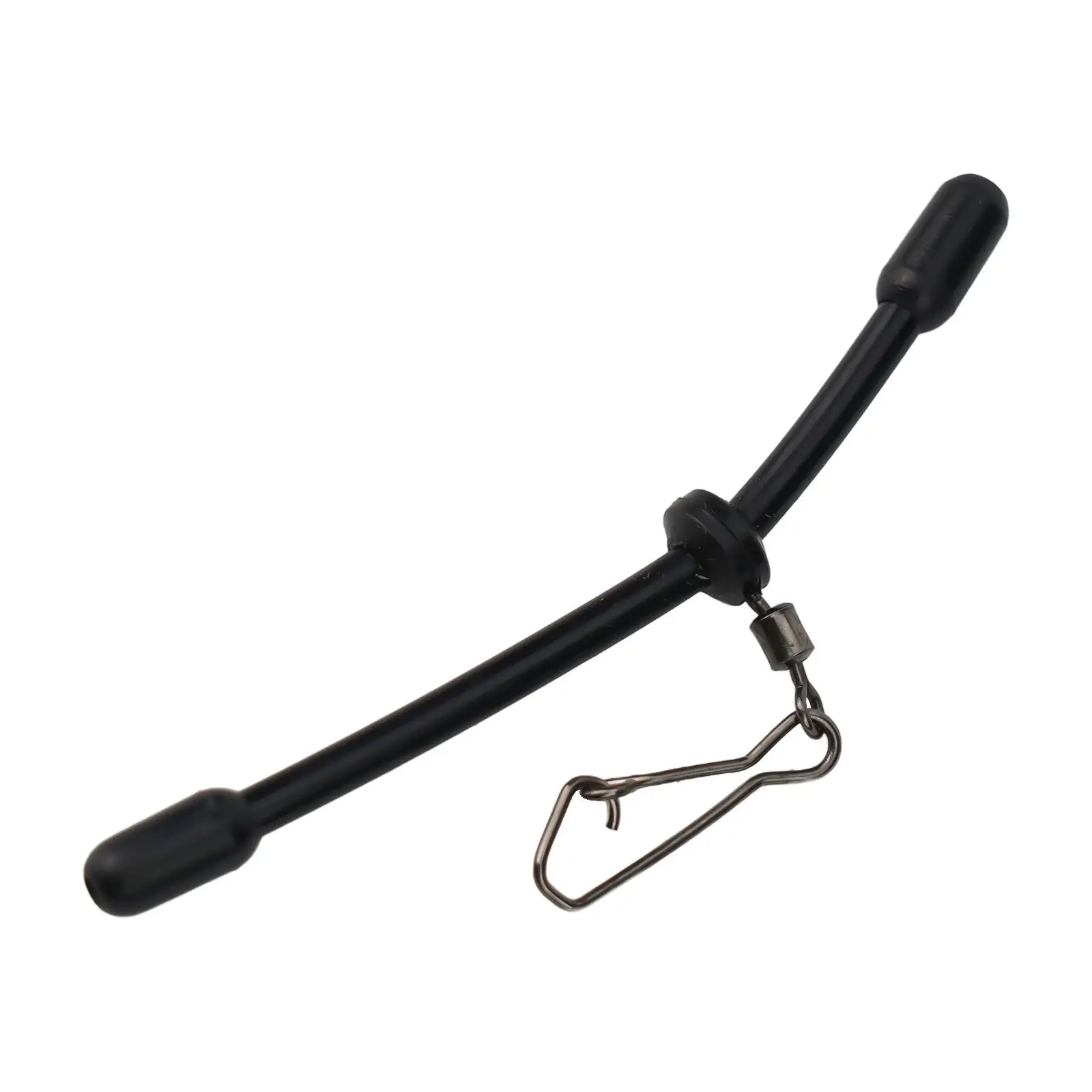 5 Stück Angeln Anti-Feeder Boom Spacer mit Druckknöpfen Balance Connector Tackle Rolling Swivel Snaps Balance Connector – Detail 4