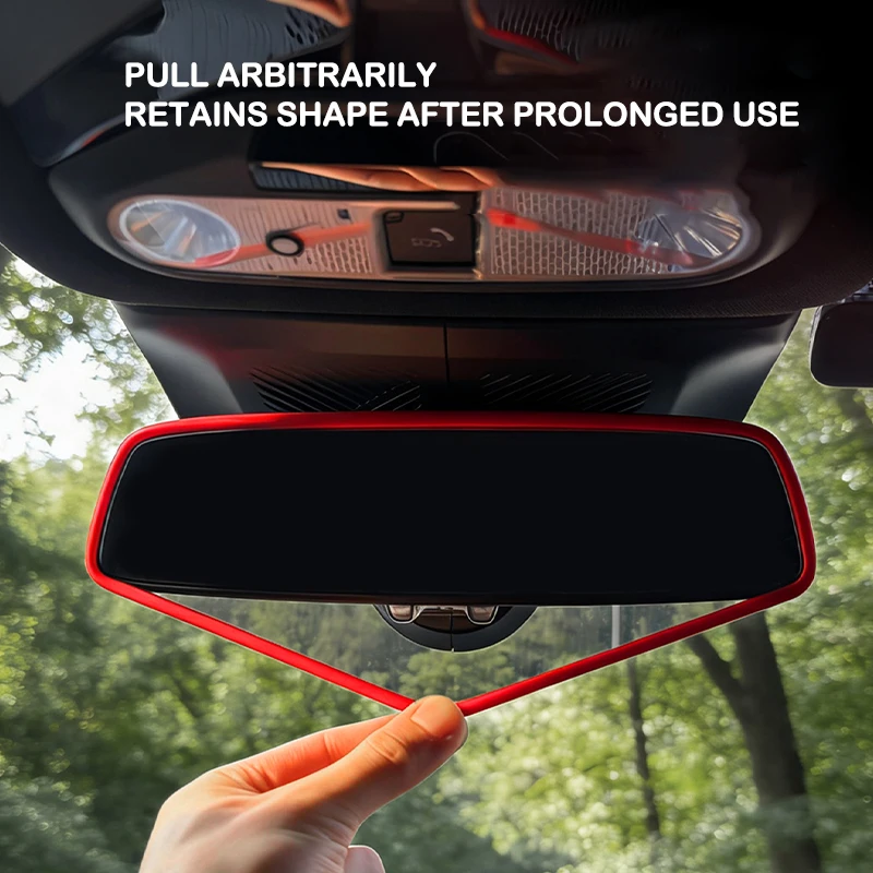 미니 쿠퍼 S J01 J05 Aceman U25 Countryman F65 F66 F67 액세서리 용 자동차 인테리어 백미러 실리콘 보호 커버