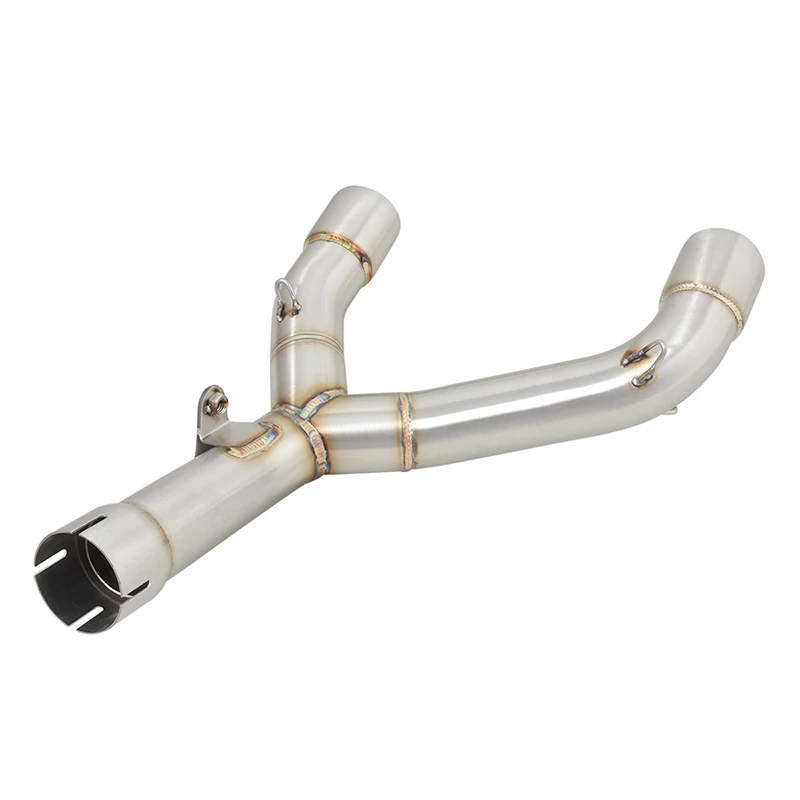 Motorcycle Exhaust Escape Modifide Stainless Steel Mid Link Pipe Slip On For HONDA CRF450R CRF450RX CRF 450 R XR 2015 2016 Years - Image 4