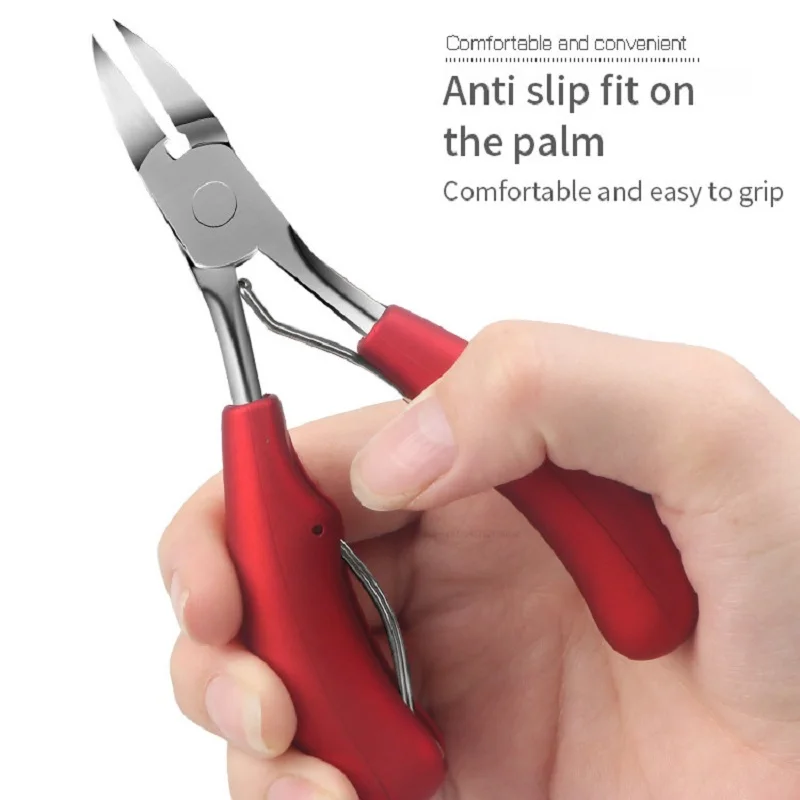 Professional Toe Nail Clippers Cutter Ingrown Toenail Tool Thick Nail Dead Skin Dirt Remover Super Sharp Curved Blade Tools toe nail clipper nail clipper set nail clipper nail scissors set manicure pedicure kit manicure set manicure nail clipper set nail clippers kit