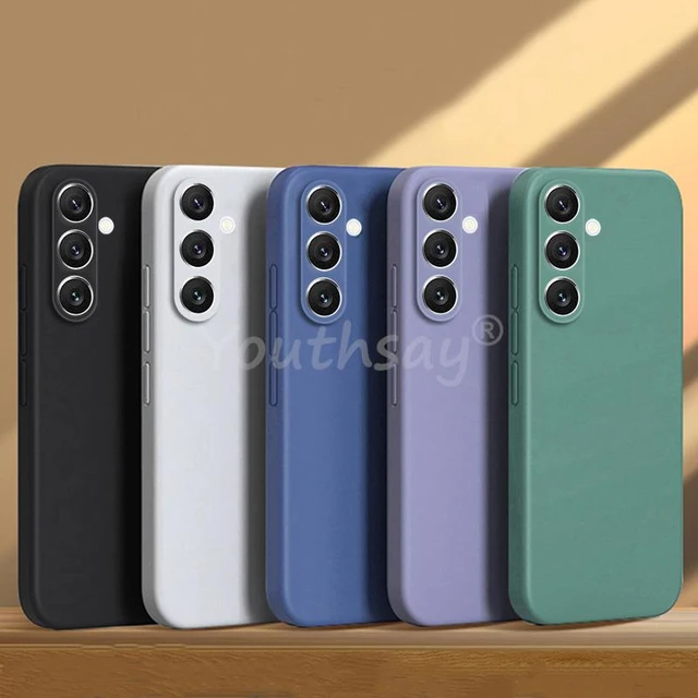 Funda de silicona para Samsung Galaxy A54, A15, A05, A05S, A14