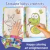 Children's Drawing Book Coloring Drawing Book Color Filling Graffiti Picture Book Painting Educational Toy Gift Concentration 3