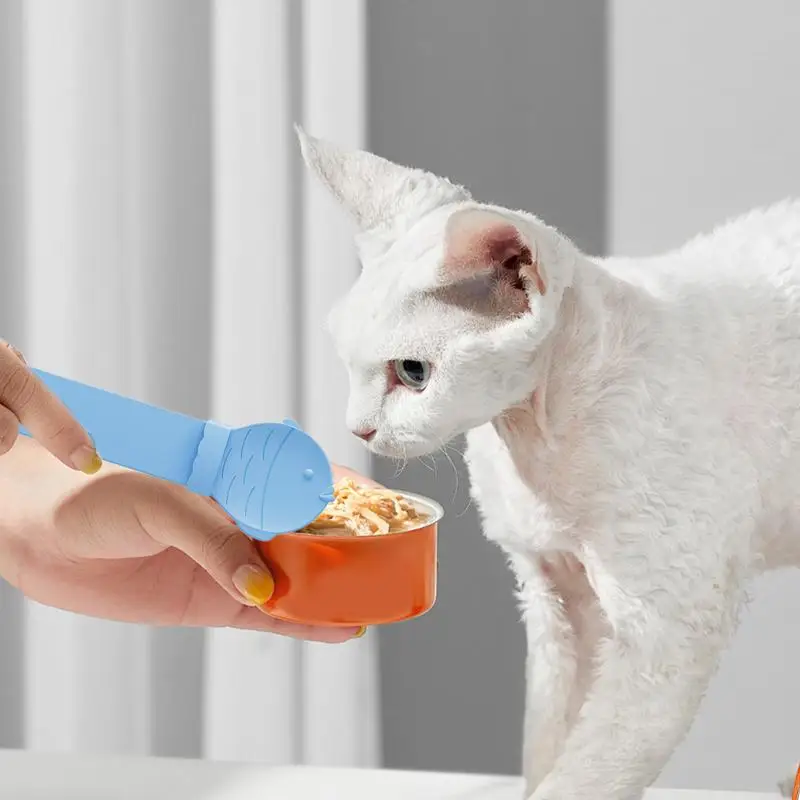 Cat Strip Feeder Spoon for Easy Treat Dispensing