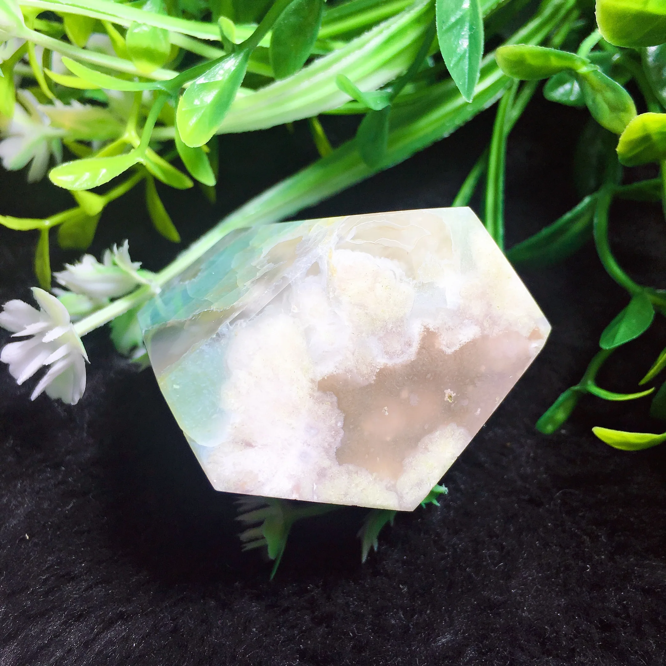 Green Flower Agate Freedom 2404